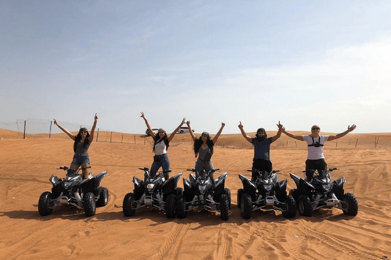 Dubai: Evening Tour with Quad Biking, Camel Ride, and BBQ