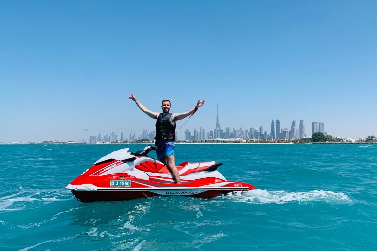 Dubaj: Jet Ski Tour, w tym Burj Khalifa i Marina1-godzinna wycieczka