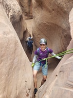 Aus Moab, halbtägiges Canyoneering-Abenteuer im Entrajo Canyon - Hizvo