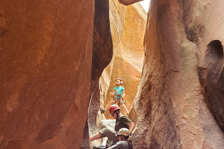 From Moab: Half-Day Canyoneering Adventure in Entrajo Canyon