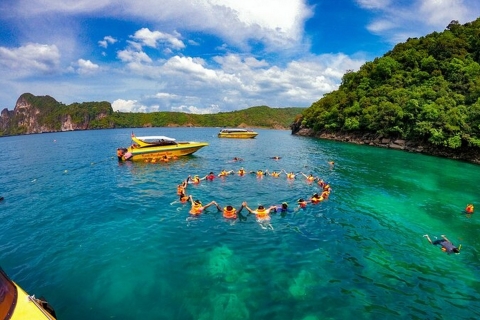 Von Ao Nang: Phi Phi Inseln Tagestour mit Boot und Mittagessen