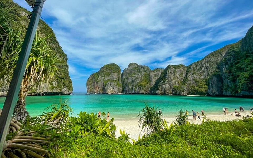 From Ao Nang: Phi Phi Islands Day Tour by Boat with Lunch | GetYourGuide