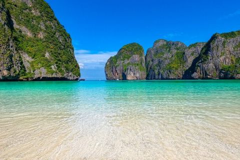From Ao Nang: Phi Phi Islands Day Tour by Boat with Lunch