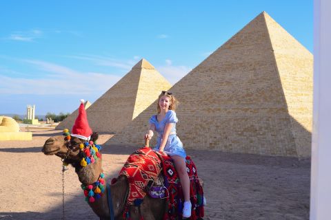 Hurghada: tour privato del Mini Egypt Park con trasferimenti in hotel