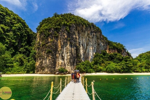 Desde Ao Nang, Krabi: Excursión de un día a las Islas Hong + MiradorEn barco de cola larga: Excursión en grupo de un día a las Islas Hong + Mirador