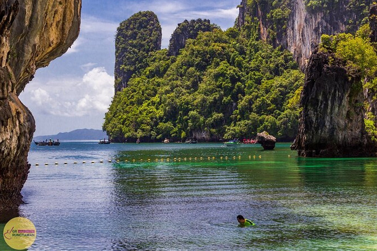 From Ao Nang: Hong Islands Day Tour by Boat with Lunch Hong Islands Day Tour by Long-tail Boat with Lunch