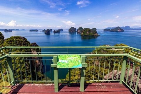 Desde Ao Nang, Krabi: Excursión de un día a las Islas Hong + MiradorEn lancha rápida: Excursión de un día a las Islas Hong + Mirador