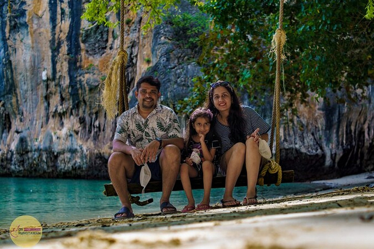 Von Ao Nang, Krabi: Hong Islands Tagestour + AussichtspunktMit dem Longtail-Boot: Hong Islands Day Group Tour + Viewpoint