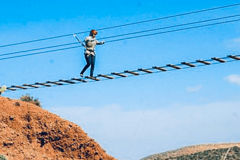 From Marrakesh: Zip-Line & Hike in the Atlas Mountains