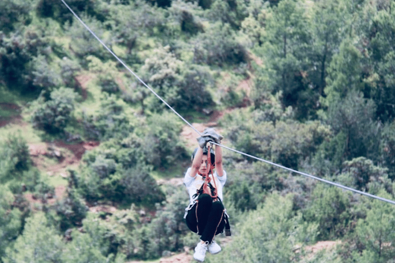 From Marrakesh: Zip-Line & Hike in the Atlas Mountains