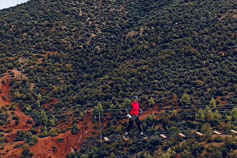 From Marrakesh: Zip-Line & Hike in the Atlas Mountains