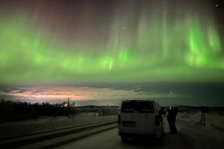 Noorderlichtreizen in Kiruna