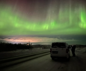 Desde Kiruna Excursión a las Auroras Boreales del Parque Nacional de Abisko