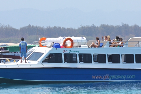 Transfert en bateau rapide entre Penida et Gili TrawanganNusa Penida - Gili Trawangan