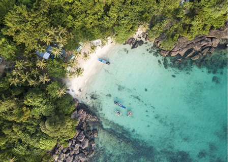 Da Nang Premium snorkel y salto de isla en lancha rápida -BBQ