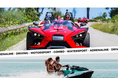 Peguera: Kombitur i racerbil og jetski