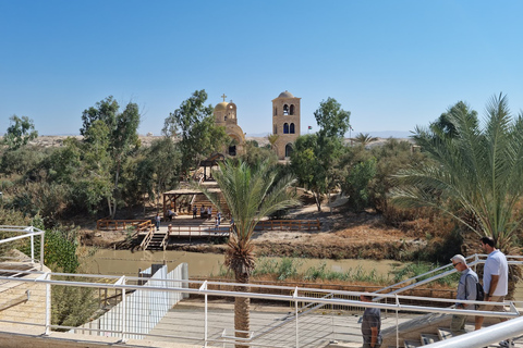 Vanuit Jeruzalem: halve dagtrip naar Jericho en de rivier de JordaanVanuit Jeruzalem: halve dagtour Jericho en Jordaan