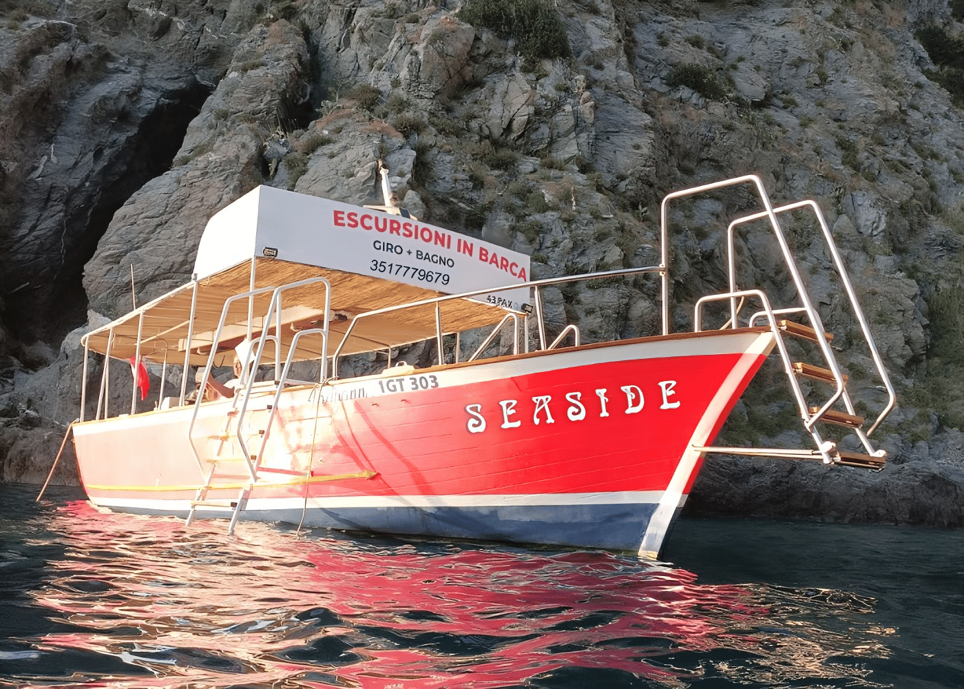 Scilla-Tour Costa Viola mit dem Boot, 2 Stunden, mit Schnorcheln
