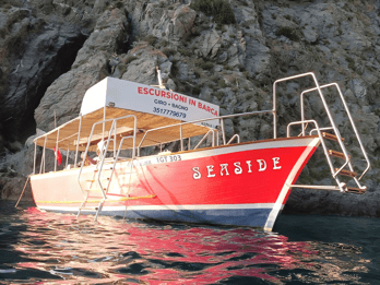 Scilla Tour Costa Viola in barca 2 ore met snorkelen