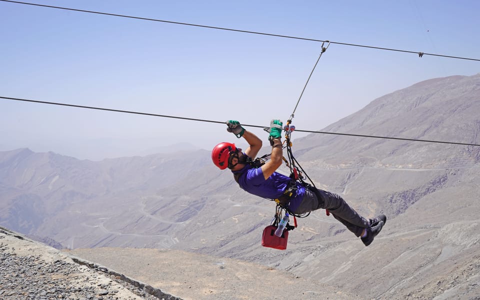 Ras al-Khaimah: Jebel Jais Zipline Adventure | GetYourGuide