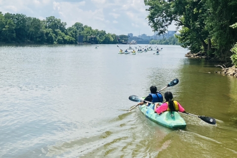 Nashville : Location de kayak dans le centre-ville (avec navette)