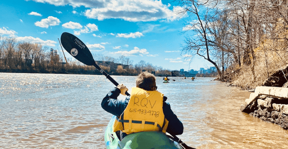 Nashville: Kajakverleih in der Innenstadt mit Shuttle