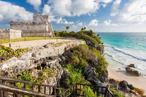 Desde Mérida: Tulum y Laguna de Kaan Luum