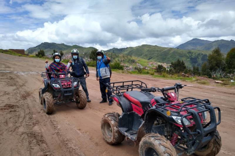 Cusco:Tour de medio dia en cuatrimoto a Morada de los DiosesTour de medio dia en cuatrimoto a Morada de los Dioses