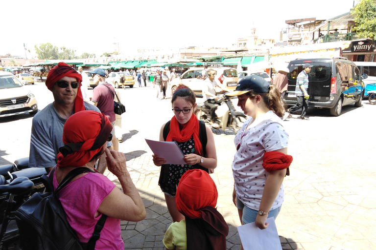 Schatzoeken in de Medina van Marrakesh