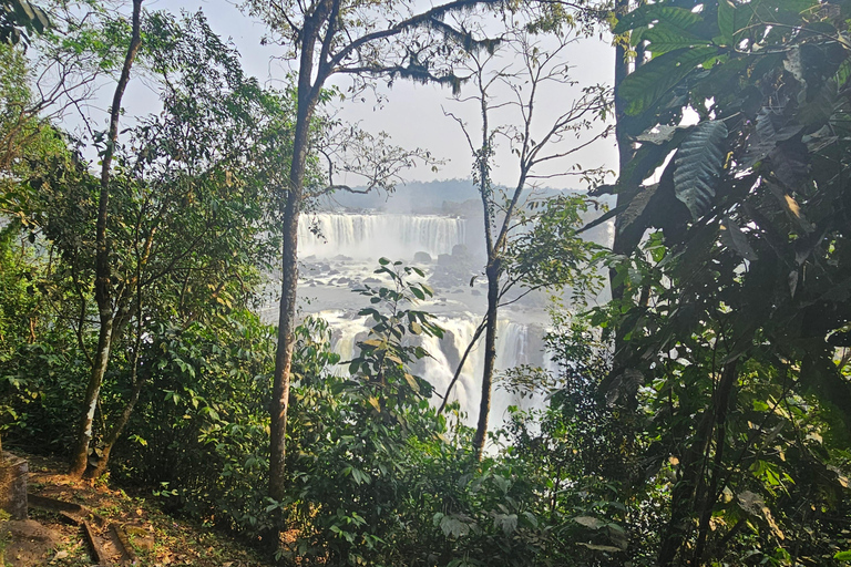 Cascate di Iguazu: percorso delle cascate + gita in barca (opzionale)