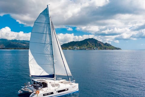 From Honolulu: Private Catamaran Cruise with Captain & Crew