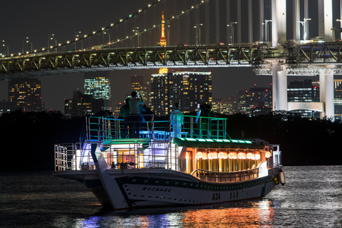 Asakusa: Japanse traditionele Yakatabune-dinercruiseTokio: Yakatabune-dinercruise