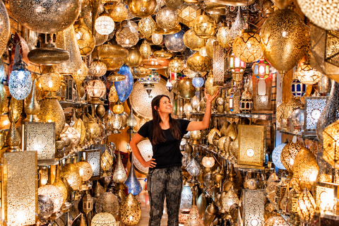 From Agadir: Marrakech Guided Tour, Medina, Souks, Koutoubia Marrakech Heritage Tour + Monument Entry Tickets