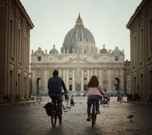 Rom: Piazza Venezia E-Bike-Verleih