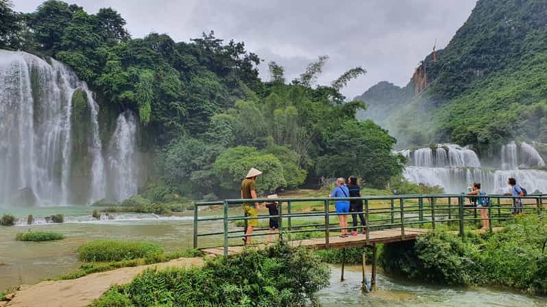 ban gioc waterfall tour from hanoi