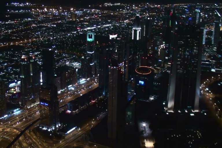 Dubaï : Visite privée en soirée et billet d'entrée à Burj Khalifa