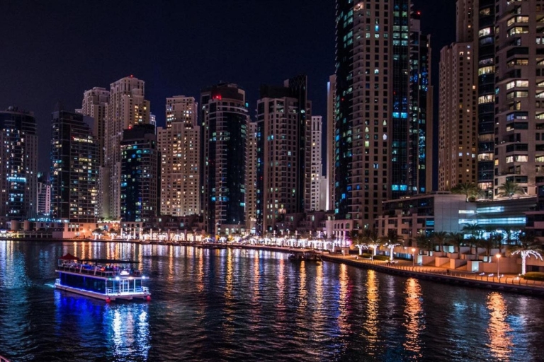 Dubai: privéavondtour en toegangsticket Burj Khalifa