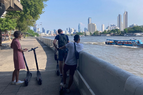 Bangkok : Visite de Chinatown en scooter électrique et art de la rue