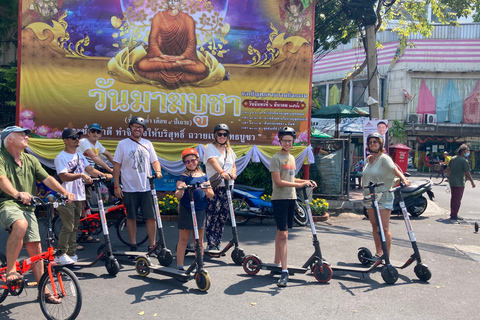 Bangkok : Visite de Chinatown en scooter électrique et art de la rue