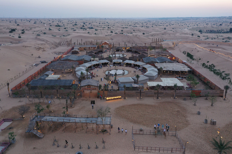 Experiencia en tienda en safari en el desierto de DubáiDesierto y experiencia VIP de 1 día en campamento de lujo