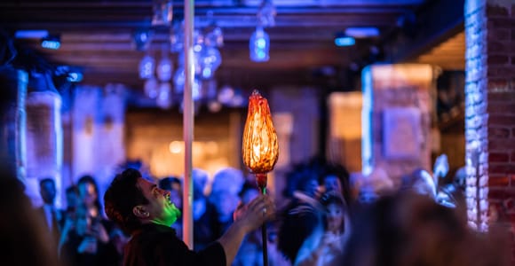 Murano: Glass Blowing Demonstration with Optional Drinks