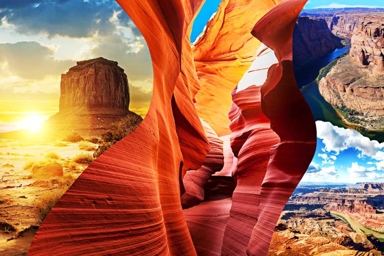 Vegas: Antelope Canyon, Monument Valley, & Grand Canyon Tour Triple Room Shared Tour