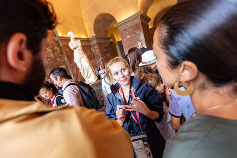 Paris : visite guidée du musée du Louvre de 2 heures avec accès réservéVisite en groupe