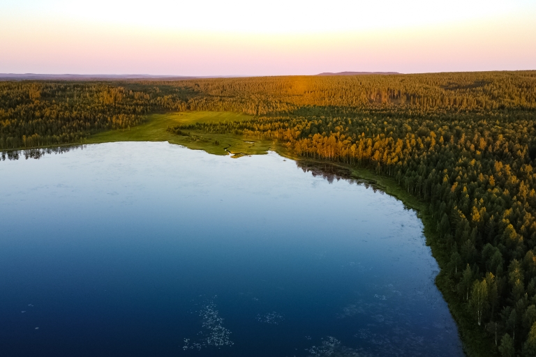 Rovaniemi: Kajakarstwo w Północnym Słońcu