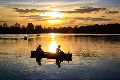 Rovaniemi: Kajakarstwo w Północnym Słońcu