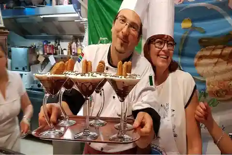 Sorrento: Kursus i fremstilling af granita, sorbet og gelato