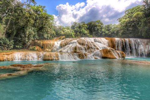 San Cristobal : excursion d'une journée à Palenque, Agua Azul et Misol-Ha