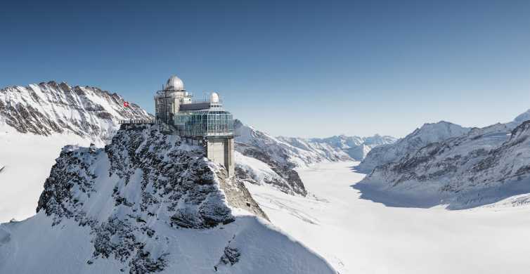 Iš Grindelvaldo: Jungfraujocho geležinkelio bilietas į abi puses