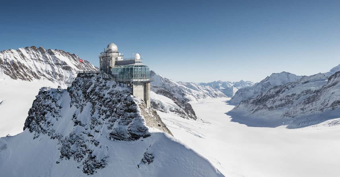 Von Grindelwald aus Jungfraujoch Bahnticket für Hin und Rückfahrt