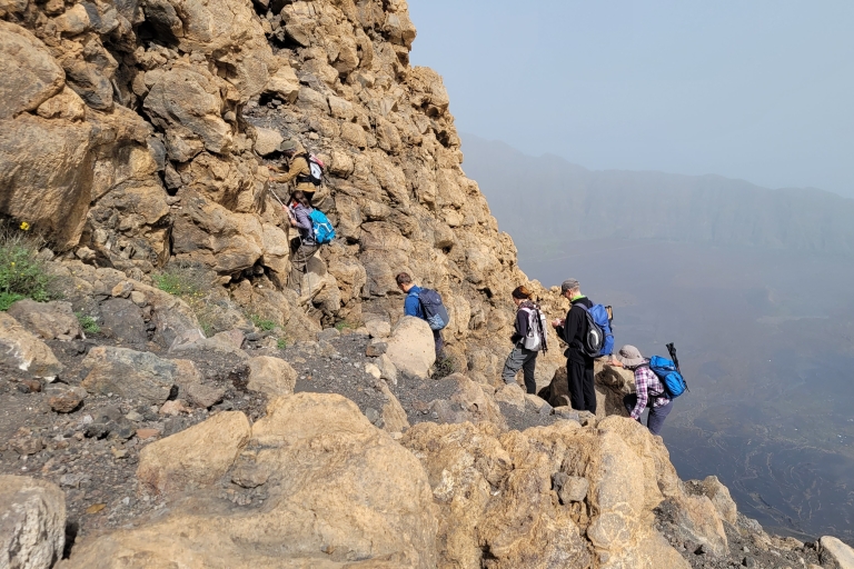 Wandel over de hoogste vulkaan Pico Grande